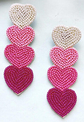 Hand Embroidered Earrings