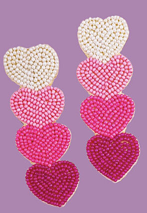 Hand Embroidered Earrings