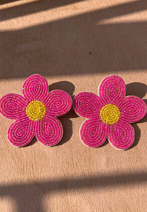 Hand Embroidered Earrings