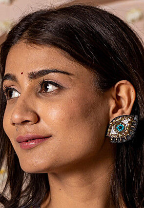 Hand Embroidered Earrings
