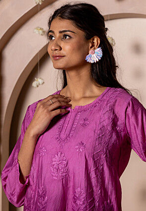 Hand Embroidered Earrings