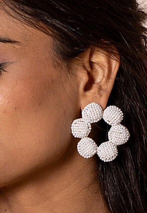 Hand Embroidered Earrings