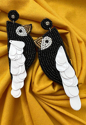 Hand Embroidered Earrings