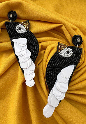 Hand Embroidered Earrings