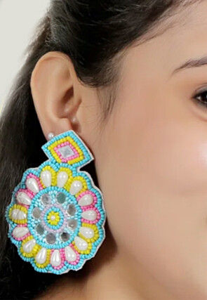 Hand Embroidered Earrings