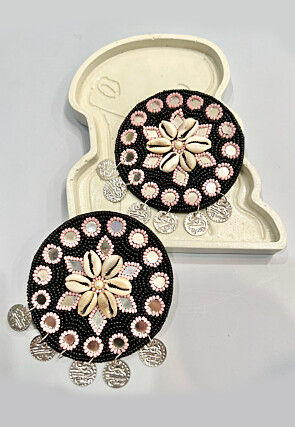 Hand Embroidered Earrings