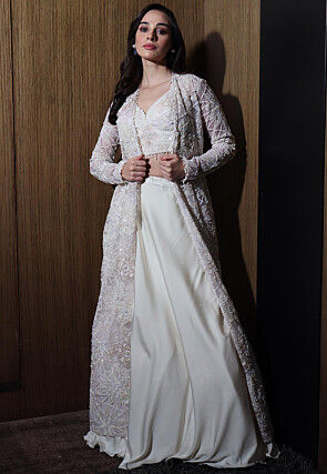 Indo western net dresses store
