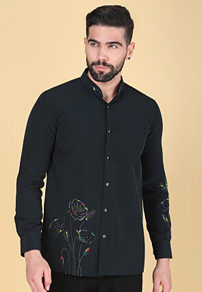Shop Online For Latest Green Shirts Designs For Mens Wear