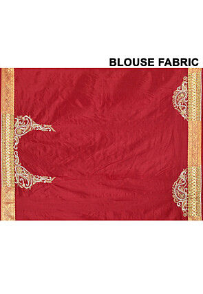 Hand Embroidered Pure Kanchipuram Silk Saree in Light Purple