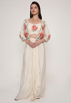 Silk Dresses: Buy Indian Silk Ethnic Dresses Online | Utsav Fashion