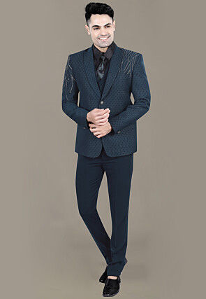 Blue Coats and Blazers Indian Wear for Men Buy Latest Designer