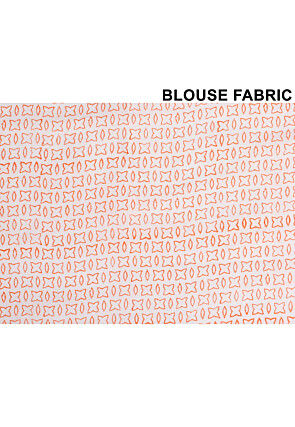 Hand Painted Chanderi Cotton Saree in Off White