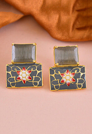 Hand Painted  Earring
