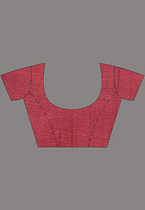 Hand Painted Pure Silk Saree in Yellow