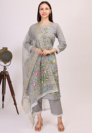 Hand Paint Salwar Kameez Buy Designer Indian Suits for Women Online Utsav Fashion