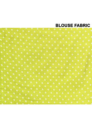 Handloom Art Silk Saree in Green