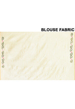 Handloom Art Silk Saree in Light Beige