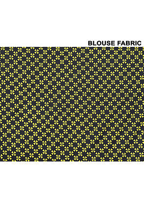 Handloom Art Silk Saree in Yellow