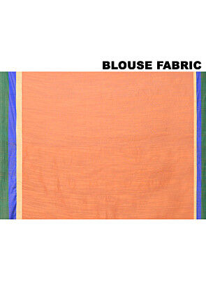 Handloom Banarasi Saree in Orange