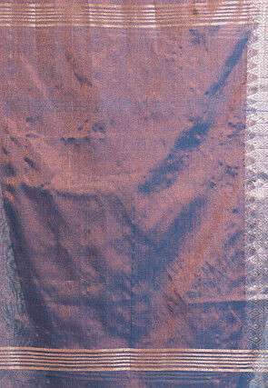Handloom Cotton Saree in Antique