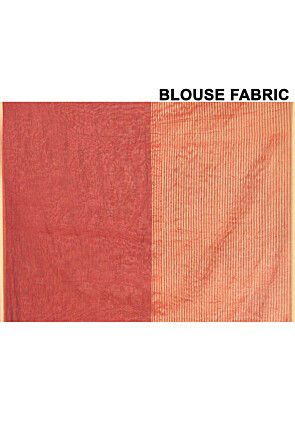 Handloom Cotton Saree in Maroon