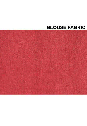 Handloom Cotton Saree in Maroon