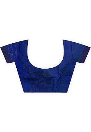 Handloom Cotton Silk Saree in Green