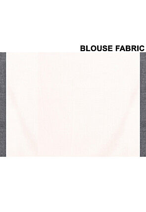 Handloom Jamdani Pure Cotton Saree in Off White