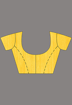 Handloom Jamdani Pure Matka Silk Saree in Yellow