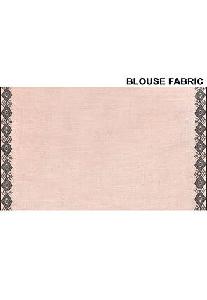 Handloom Jamdani Pure Tussar Silk Saree in Cream