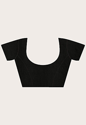 Handloom Linen Saree in Multicolor