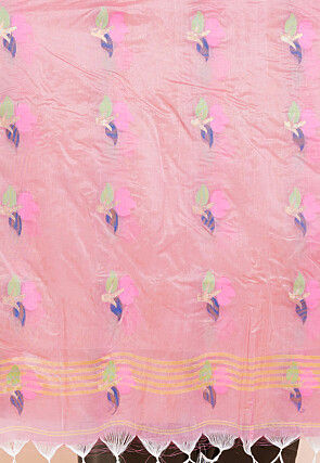 Handloom Matka Silk Saree in Beige