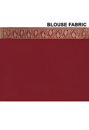 Handloom Pure Crepe Silk Banarasi Saree in Mustard