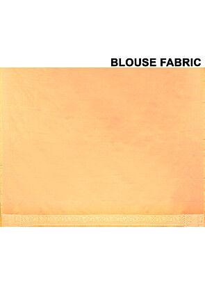 Handloom Pure Katan Silk Banarasi Saree in Orange