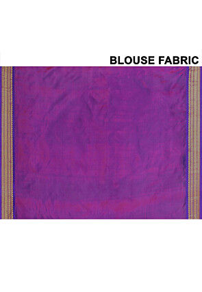 Handloom Pure Silk Cotton Gadwal Saree in Red