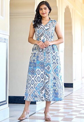 Page 6 Cotton Contemporary Indo Western Dresses Buy Indo Western Outfits for Women Online Utsav Fashion