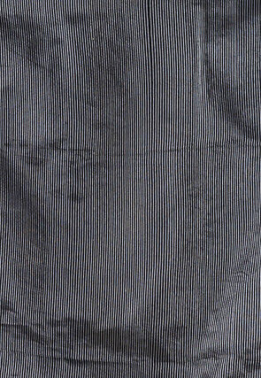 Jamdani Cotton Saree in Black