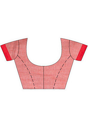 Jamdani Cotton Saree in White and Grey