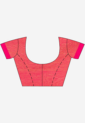 Jamdani Cotton Saree in Yellow