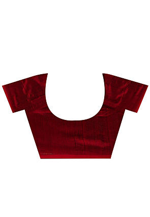 Jamdani Cotton Silk Saree in Black