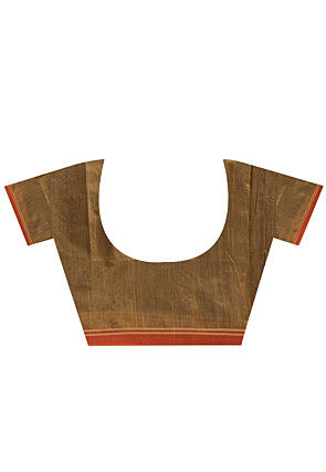 Jamdani Cotton Silk Saree in Royal Blue