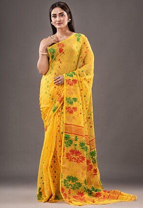 Yellow Regional Sarees: Buy Latest Designs Online