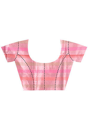 Jamdani Organza Saree in Purple