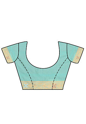 Kanchipuram Saree in Blue