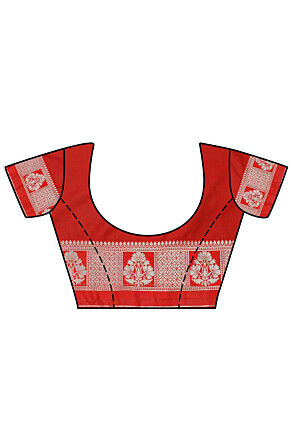 Kanchipuram Saree in Dark Green