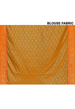 Kanchipuram Dupion Silk Saree in Royal Blue