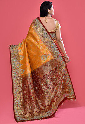 Kanchipuram Pure Kanchipuram Silk Saree in Multicolor