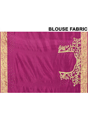 Kanchipuram Silk Saree in Magenta