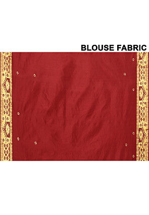 Kanchipuram Silk Saree in Maroon