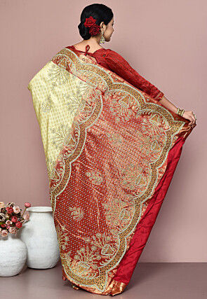 Kanchipuram Pure Silk Saree in Multicolor